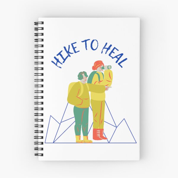 Item preview, Hike to heal camping hiking designed and sold by BreadnButter97.