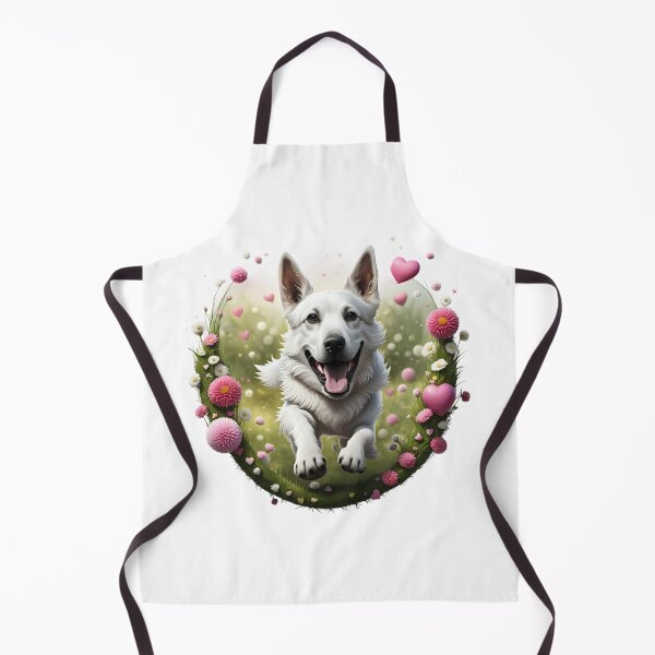 Item preview, Cute playful Swiss white shepherd designed and sold by Kaleddis.