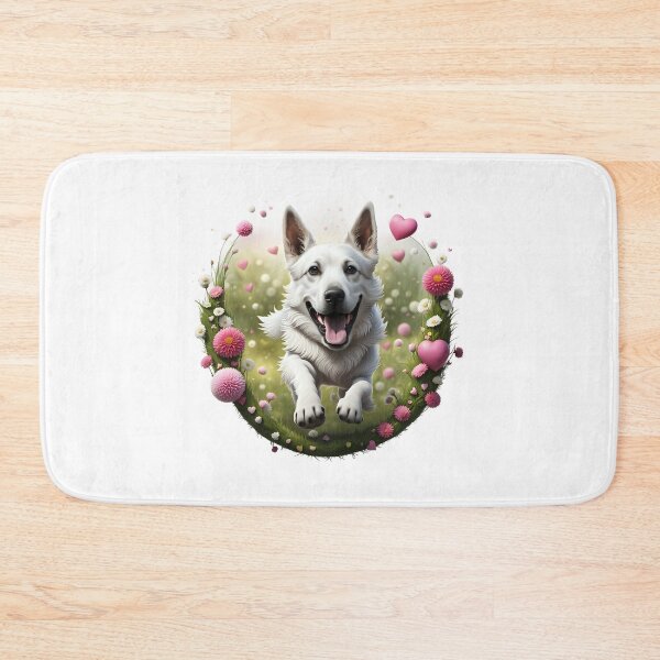 Item preview, Cute playful Swiss white shepherd designed and sold by Kaleddis.