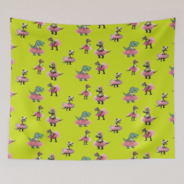 Item preview, Dinosaurs in tutus designed and sold by LeahHa.