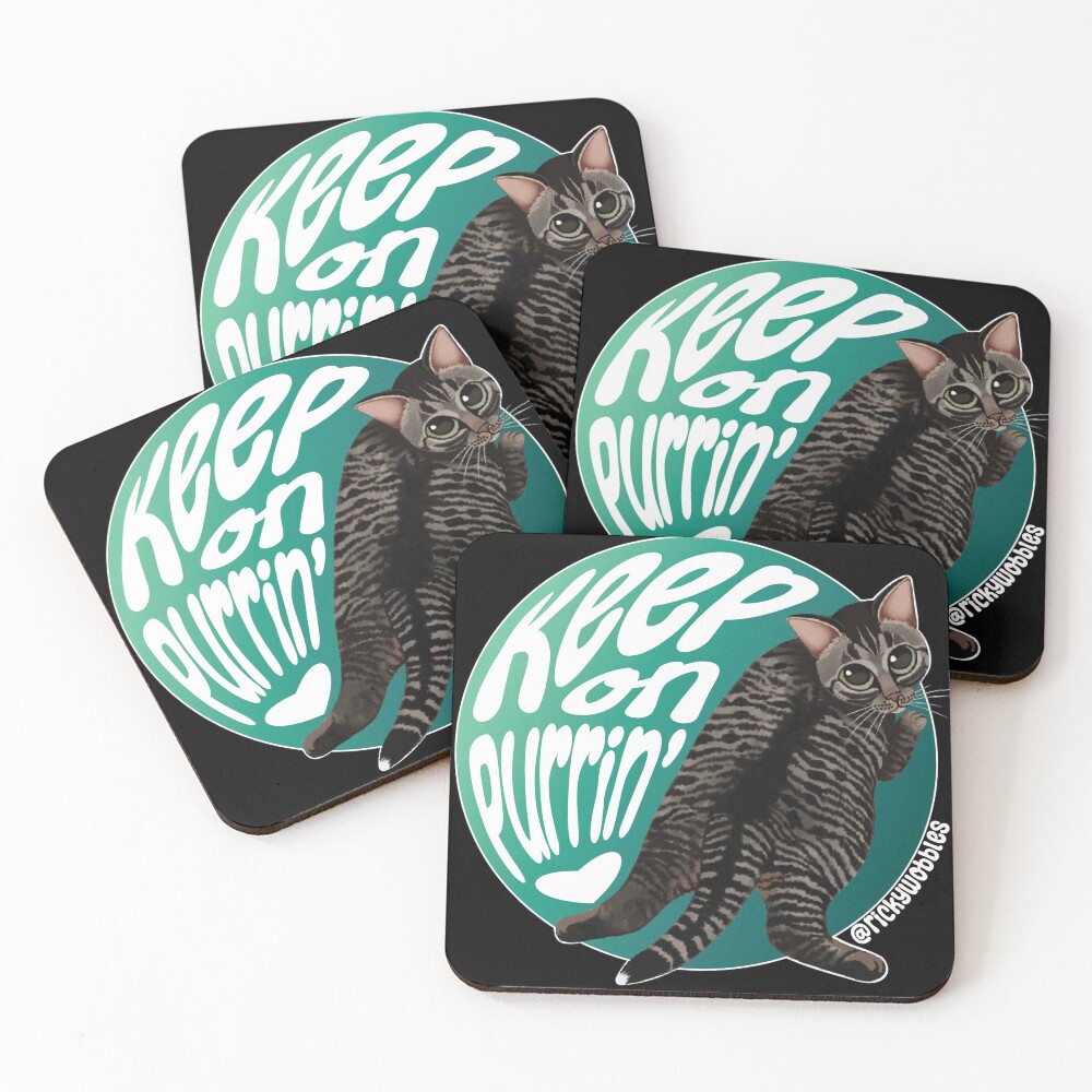 Item preview, Coasters (Set of 4) designed and sold by RickyWobbles.