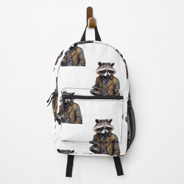 Item preview, Raccoon in Suit, Grungy Vibe designed and sold by LittleGoblinPrs.