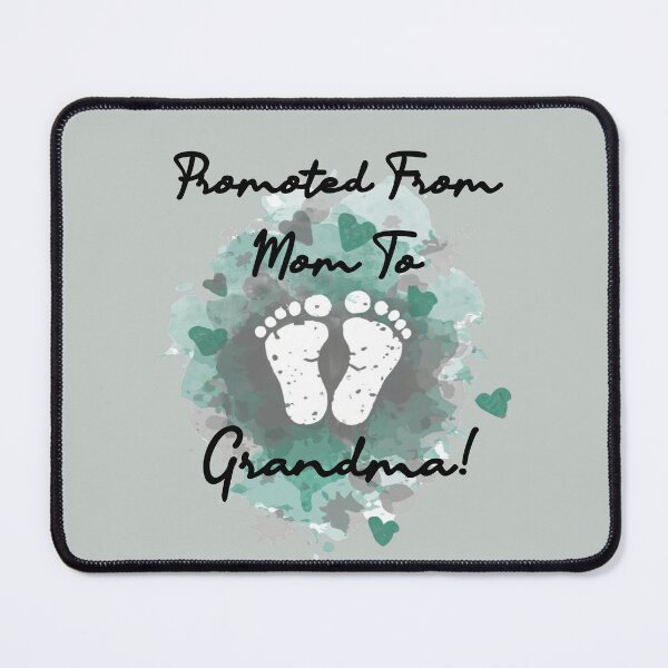 Item preview, Pregnancy Announcement Promoted From Mom to Grandma designed and sold by Cute & Sassy Custom Gifting Boutiques.