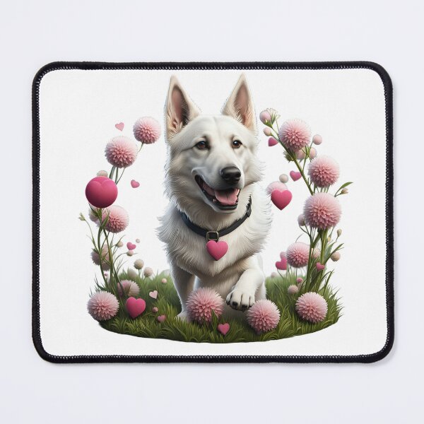 Item preview, Cute playful Swiss white shepherd designed and sold by Kaleddis.