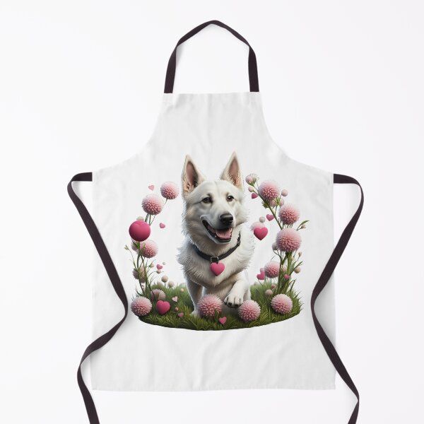 Item preview, Cute playful Swiss white shepherd designed and sold by Kaleddis.