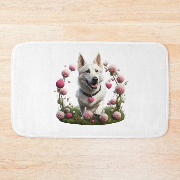 Item preview, Cute playful Swiss white shepherd designed and sold by Kaleddis.