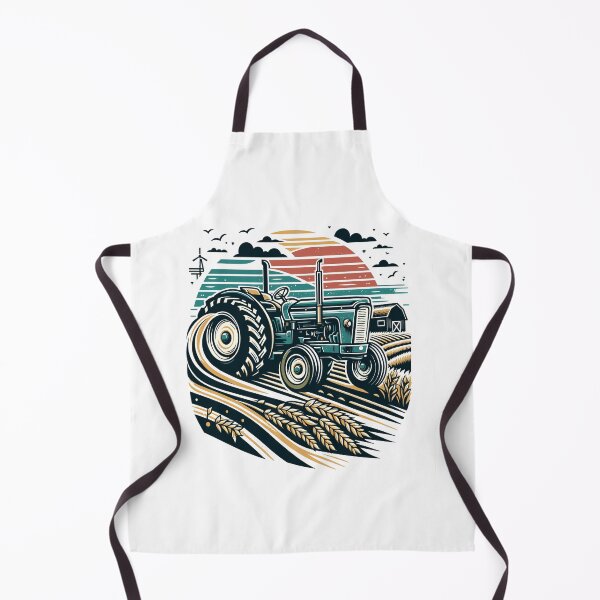 Item preview, Vintage Tractor Artwork - Rustic Farm Machinery designed and sold by RanchersRoots.