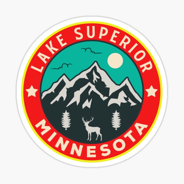 Lake Superior Minnesota Sticker
