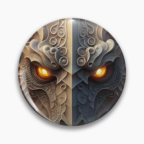 Item preview, Gargoyle Dragon Emblem  designed and sold by DragonRealms.