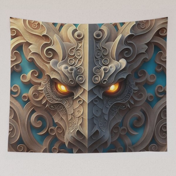 Item preview, Gargoyle Dragon Emblem  designed and sold by DragonRealms.