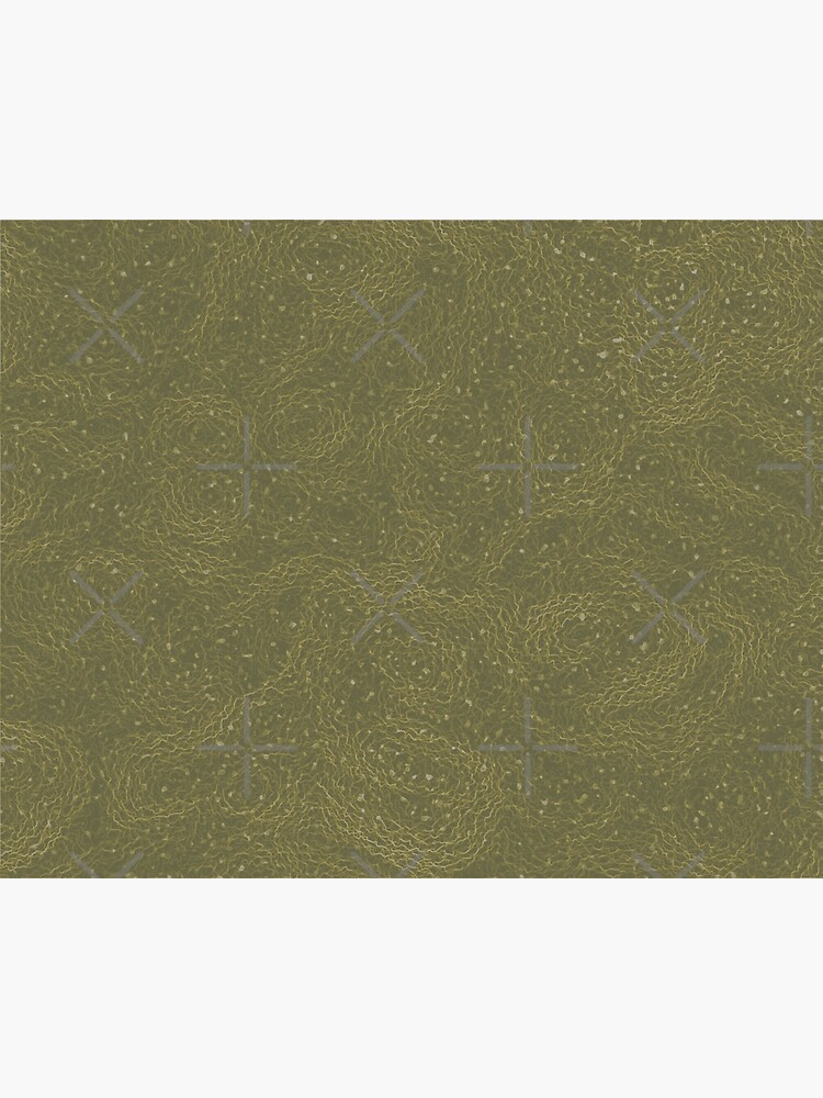 Thumbnail 3 of 3, Poster, Green Tendrils Abstract Art designed and sold by OneDayArt.