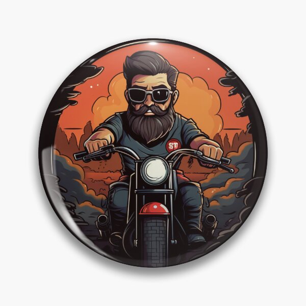 Item preview, Paseo al Atardecer del Barbudo Rebelde designed and sold by Clock-Designer.