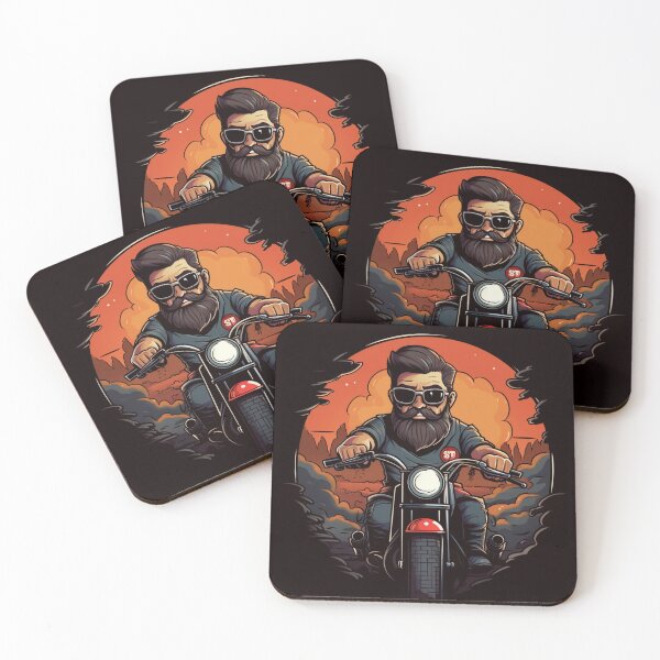 Item preview, Paseo al Atardecer del Barbudo Rebelde designed and sold by Clock-Designer.