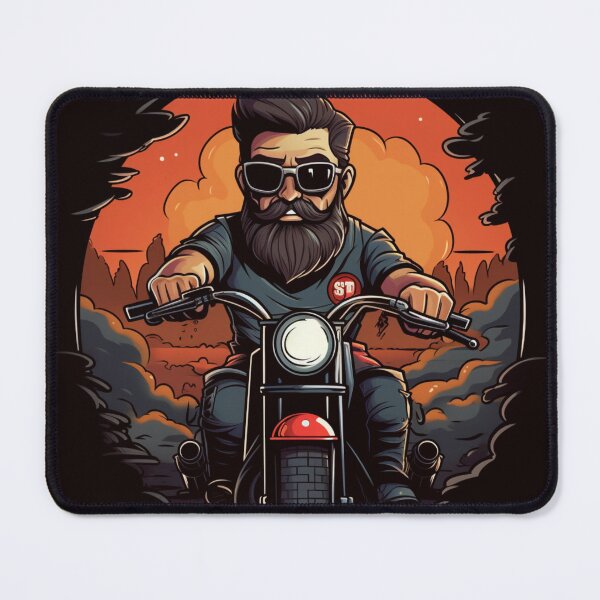 Aperçu de l'œuvre Balade au Couchant du Barbu Rebelle créée et vendue par Clock-Designer.