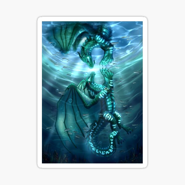 Wings of Fire - Fathom and Turtle Sticker