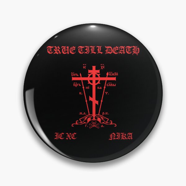 Item preview, Eastern Orthodox Golgotha Cross Great Schema True Till Death designed and sold by thecamphillips.