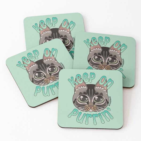 Item preview, Keep on Purrin Ricky Wobbles designed and sold by RickyWobbles.