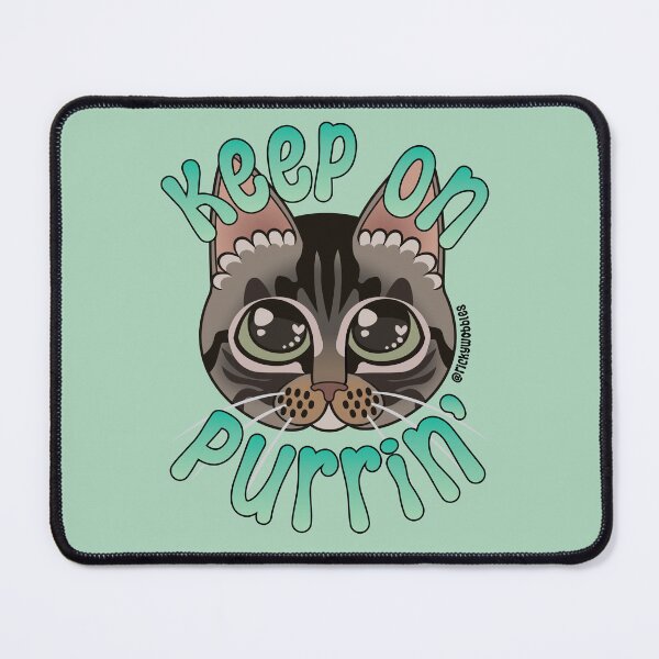 Item preview, Keep on Purrin Ricky Wobbles designed and sold by RickyWobbles.