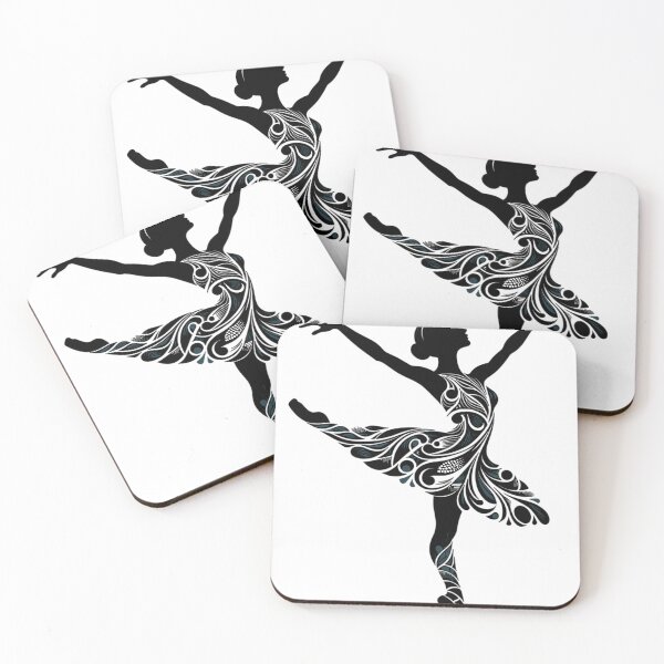 Item preview, Elegant ballet dancer silhouette designed and sold by LongIslandDesgn.