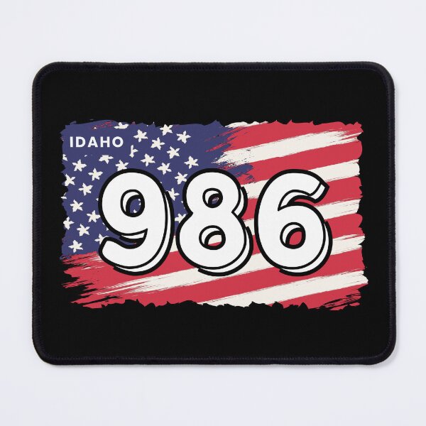 Item preview, Idaho Area Code 986 designed and sold by Reagan Towne.