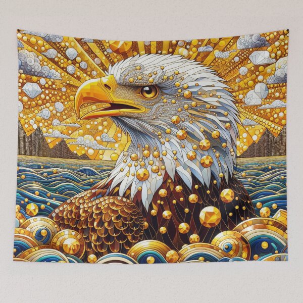 Item preview, Bald Eagle Diamonds in the Sky designed and sold by purplesensation.