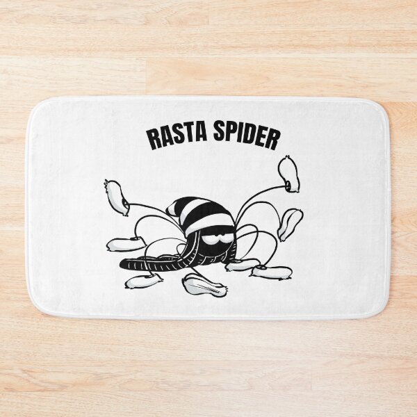 Aperçu de l'œuvre Beth, l'araignée - Rasta Spider (version  texte) créée et vendue par TomiAx.
