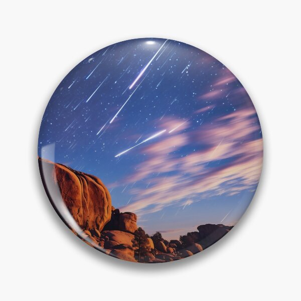 Item preview, Deserted landscape at night with starry sky - Landscape photography designed and sold by TheArtistOf2022.
