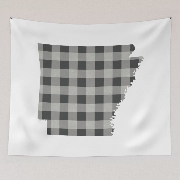 Item preview, Arkansas Plaid in Gray designed and sold by Maren Misner.