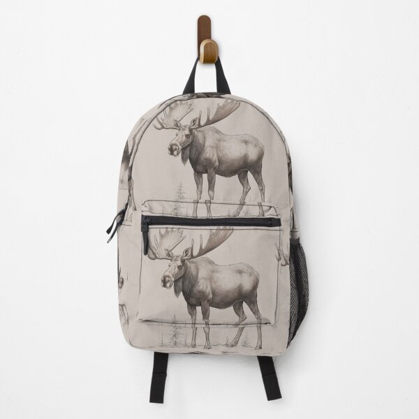 Item preview, Moose Drawing designed and sold by Pawvia.