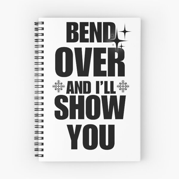 Item preview, Bend Over And I'll Show You, funny xmas designed and sold by Inkspire House.