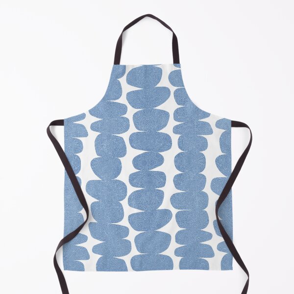 Item preview, Minimal abstract Blue Nova Zen Pebbles Pattern 1.1 designed and sold by Dominiquevari.
