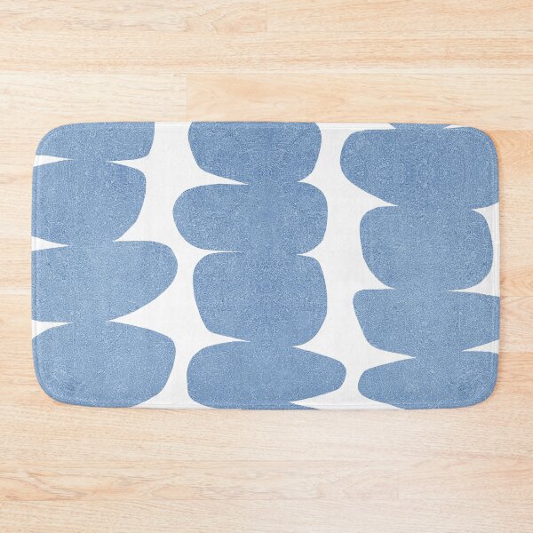 Item preview, Minimal abstract Blue Nova Zen Pebbles Pattern 1.1 designed and sold by Dominiquevari.