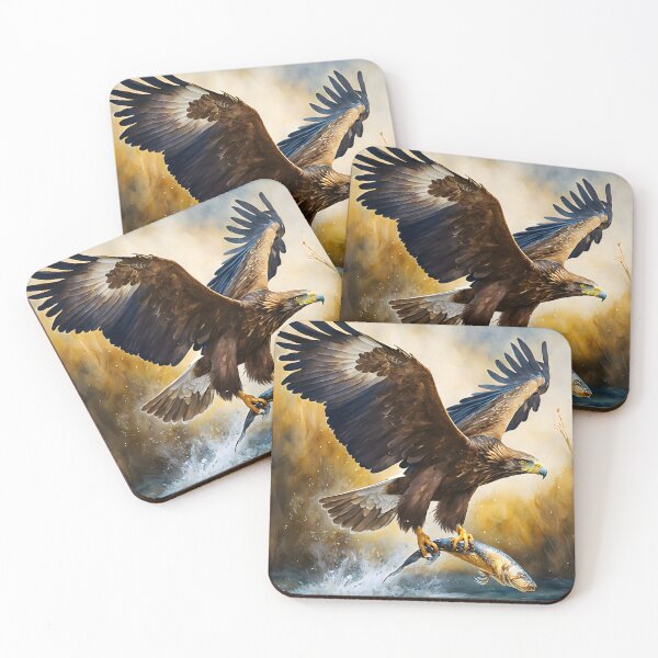 Item preview, Wedge Tailed Eagle with a fish in his claws  designed and sold by emaotx.