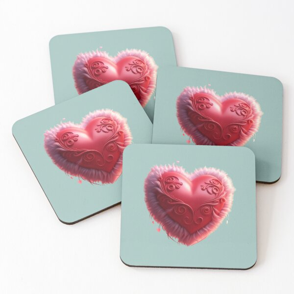 Item preview, Cute Fuzzy Heart  designed and sold by Digiheart.