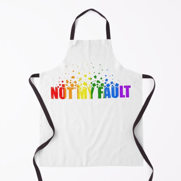 Item preview, not my fault quotes themed graphic design by ironpalette designed and sold by ironpalette.
