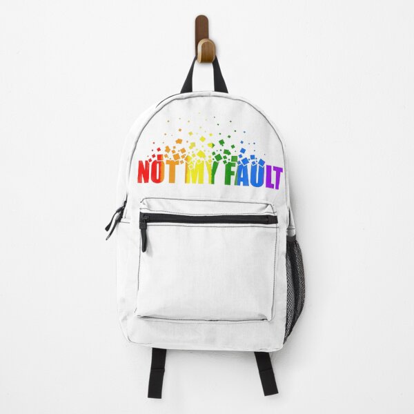 Item preview, not my fault quotes themed graphic design by ironpalette designed and sold by ironpalette.