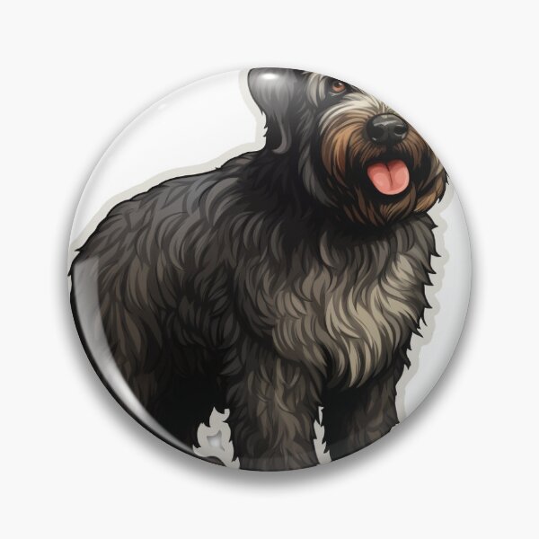 Item preview, Cute Bouvier des Ardennes Dog designed and sold by ReeHub.
