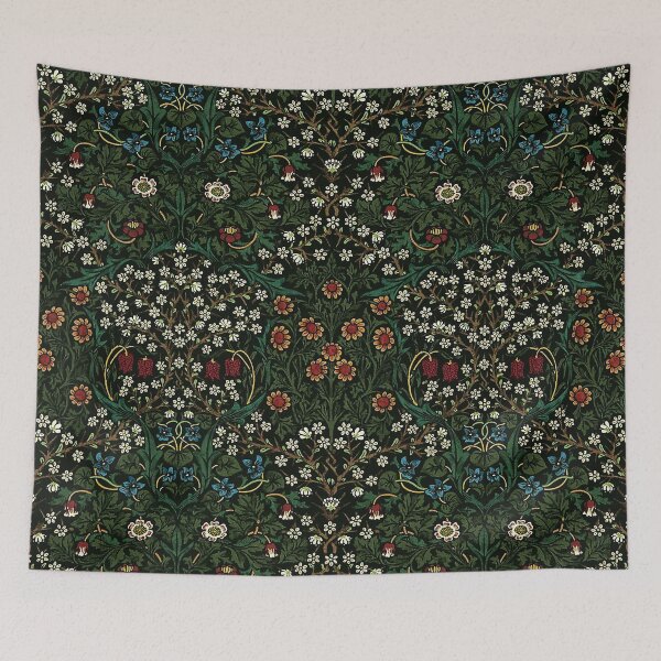 Item preview, Blackthorn Garden Foliage Dark Vintage designed and sold by GuyBlank.