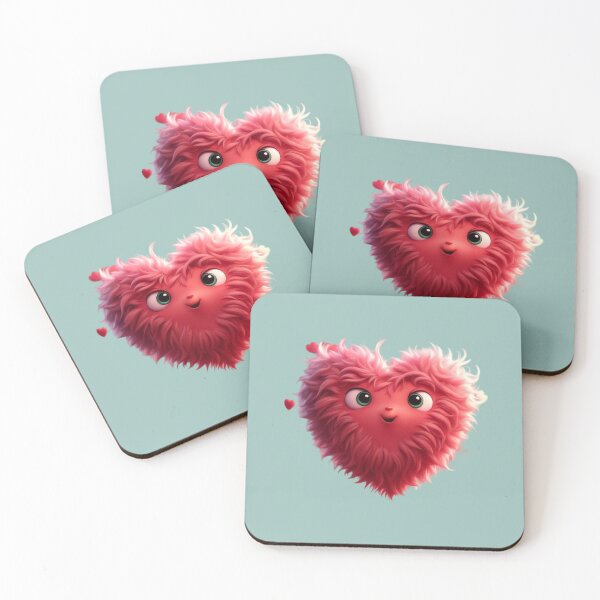 Item preview, Cute Fuzzy Heart  designed and sold by Digiheart.