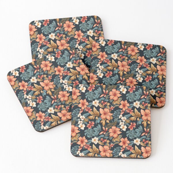 Item preview, Floral Aloha Hawaiian design with Hibiscus flowers designed and sold by Rhu Creations.