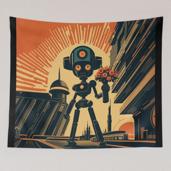 Item preview, Romantic Robot designed and sold by Aviador.