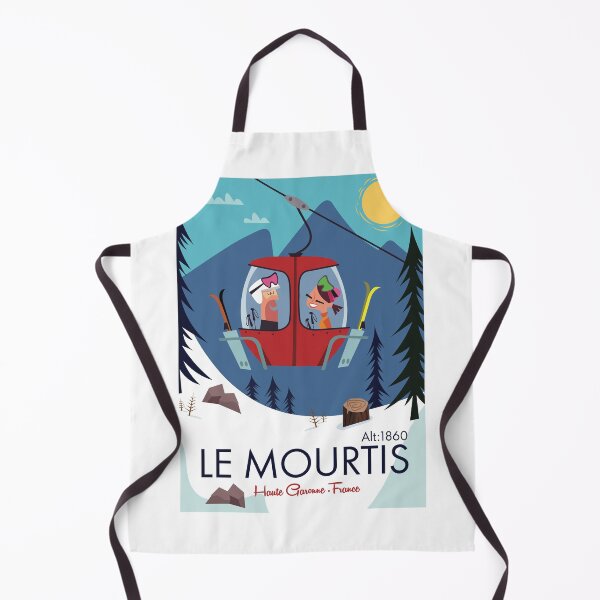 Item preview, Le Mourtis ski poster designed and sold by GAGodel.