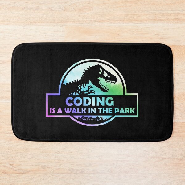 Item preview, Coding Is A Walk In The Park designed and sold by silverhexagon.