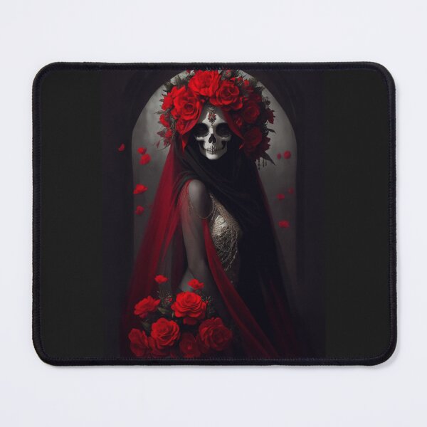 Item preview, Elegant gorgeous La Calavera Catrina, Lady of the afterlife, the Elegant Skull designed and sold by Fantasymachine.