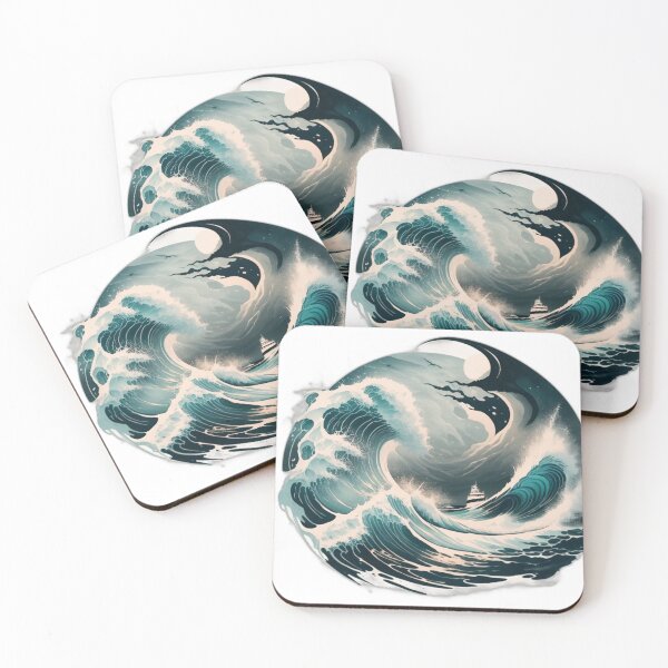 Item preview, Nautical Swirl: Ocean's Embrace designed and sold by PragmaticP.