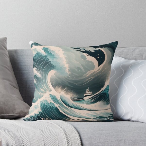 Item preview, Nautical Swirl: Ocean's Embrace designed and sold by PragmaticP.