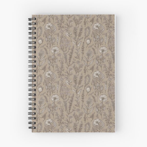 Item preview, Botanic design brown designed and sold by Alessandro Remo Mazzoni Remotextiles.