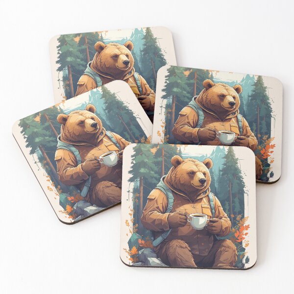 Item preview, the coffeeholic bear camp designed and sold by Rafael Vilemberg.
