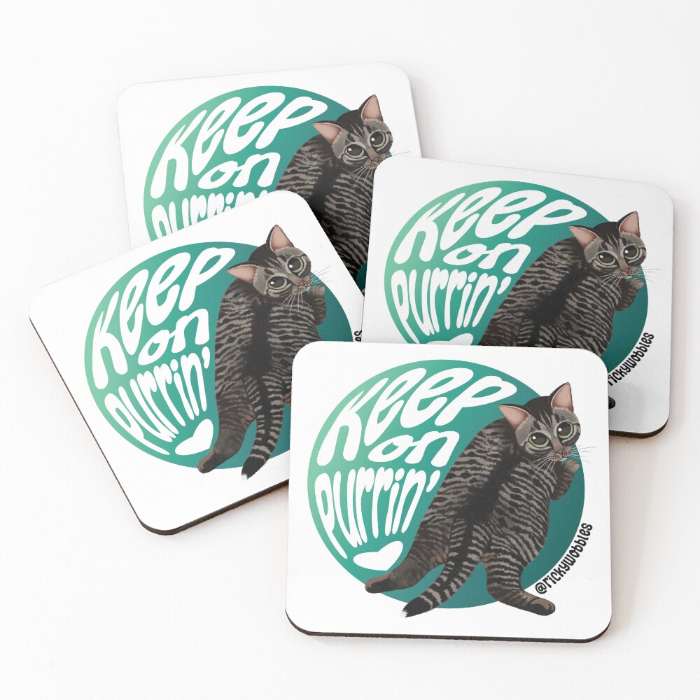Item preview, Coasters (Set of 4) designed and sold by RickyWobbles.