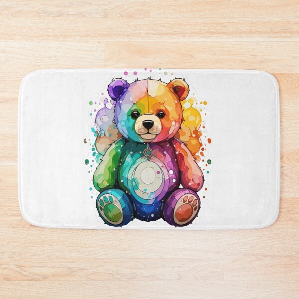 Item preview, teddy bear colorful designed and sold by jinmommyonline.